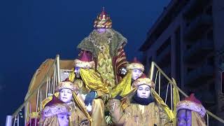 Cabalgata de Reyes Magos de Oriente a Lleida 2024 [upl. by Yruj]