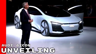 Audi Aicon Unveiling [upl. by Xet]