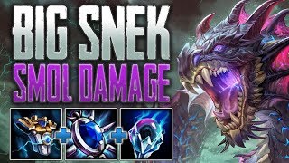 SMITE Jormungandr Solo Gameplay  First Look [upl. by Aehtla]