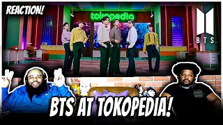 BTS My boys at Tokopedia Reaction [upl. by Silliw357]