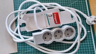 Legrand Extension Cable multi outlet socket Разклонител [upl. by Nachison205]