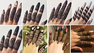 50 most popular finger designs  Finger Mehandi Designs  Fingers Mehndi Design Collection for Eid [upl. by Adlare531]