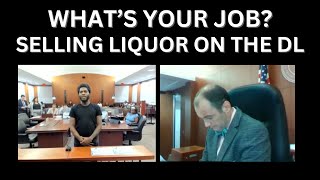 Bootlegger tells Judge Fleischer his job is Legit [upl. by Ecar10]