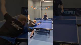 Amazing Table Tennis Spins pingpong tabletennis [upl. by Yruj]