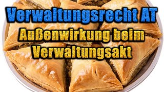 Außenwirkung beim Verwaltungsakt  Verwaltungsrecht AT 08 [upl. by Krenn]