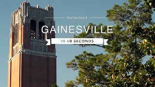 Florida Travel Explore Gainesville in 60 Seconds [upl. by Alahc]