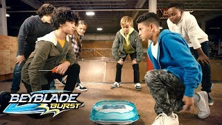 BeyBlade Burst Rise  Hypersphere Vertical Drop Battle Set [upl. by Tomasina]