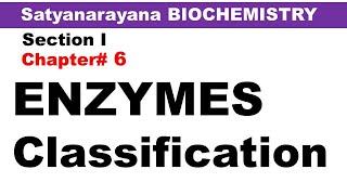 Chp6 Satyanarayana Biochemistry  ENZYMES Intro amp Classification  Biochemistry Lectures [upl. by Lynnelle]