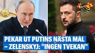 Zelenskyj pekar ut Balkan som Putins nästa mål [upl. by Fredella]