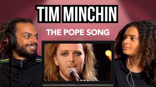 HE REALLY SAID THAT Tim Minchin  The Pope Song Reaction [upl. by Anaed]