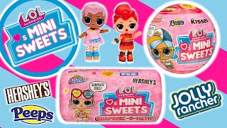 UNBOXING LOL SURPRISE MINI SWEETS Fashion Dolls Blind Bag Toy Opening [upl. by Conlee]