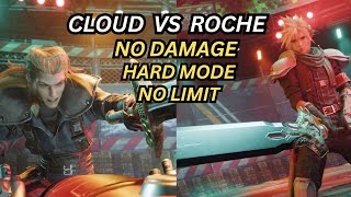 FFVII Rebirth Cloud Solo Vs Roche No Damage Hard Mode No Limit [upl. by Coleman]