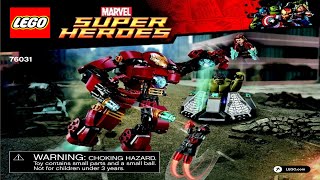 LEGO instructions  Super Heroes  76031  The Hulk Buster Smash [upl. by Benkley19]