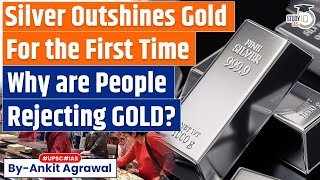 Silver outshines gold for first time in festive season  Why demand has surpassed gold [upl. by Norvall]