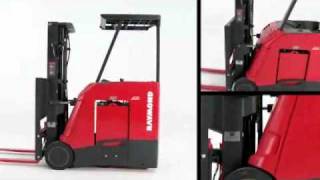 Stand up Forklift  Raymond Forklift  Counterbalanced Lift Truck [upl. by Aivartal351]