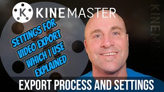 Kinemaster Tutorial Export video and understand the best bitrate resolution and frame rate setting [upl. by Heilner545]