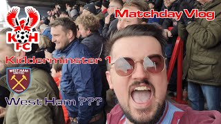 Kidderminster vs West Ham FA Cup 4th Round VLOG [upl. by Norraj]