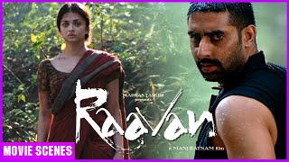 Raavan Hindi Movie  Abhishek  Aishwarya  Vikram  अभिषेक ने अपनी दिल की बात ऐश्वया को बताई [upl. by Yrreiht]