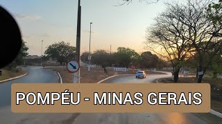 Pompeu  Minas Gerais Tarde com aquele por do Sol [upl. by Hett]