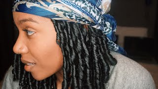 Natural Curly FallWinter Routine  Finger Coils Tutorial [upl. by Jewell]