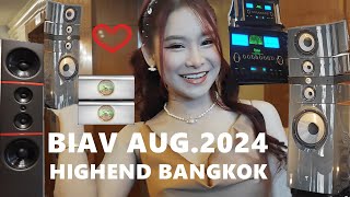 BAV High End Show Bangkok August 2024 bangkokthailand audiophile hiendaudio [upl. by Lumpkin]