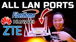 Enable ALL PLDT Routers LAN Ports Fiberhome Huawei ZTE [upl. by Materi]