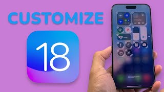 How To Customize Control Center on iOS 18 [upl. by Nenerb]