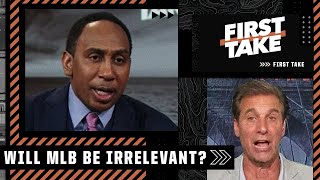 Stephen A amp Mad Dog Russo think MLB is risking becoming IRRELEVANT  First Take [upl. by Eadahc682]