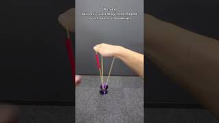 No585🪀Todays YoYo Trick Akitoshis Slack Magic Knot Repeat yoyo yoyotricks tutorial [upl. by Aiekal]