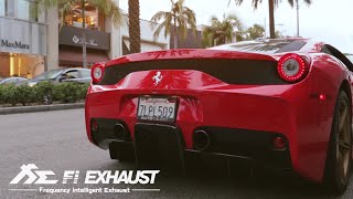 Ferrari 458 Speciale Sound Test X PPPerformance X Fi EXHAUST Stunning High Pitch sound [upl. by Goodrow]