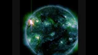 Major X11 Solar Flare  CME 352012  SolarHamcom [upl. by Ahseekan]