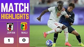 Japan vs Mali 10  Olympics Football 2024 Highlights [upl. by Roxie]