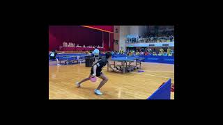 Chen kai cheng vs Lin chin ting tabletennis pingpong 桌球 卓球 乒乓 自由盃 [upl. by Iretak320]