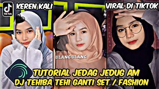 Tutorial Jedag Jedug Alight Motion DJ TEHIBA TEHI GANTI SET GLOW UP [upl. by Heidt692]