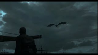 Game of Thrones S08E05 The Night King burns the Iron Fleet [upl. by Siryt]