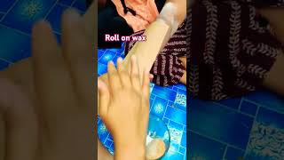 Hair Removal Roll wax heater  Roll on wax  easy way to wax shorts [upl. by Behlke527]