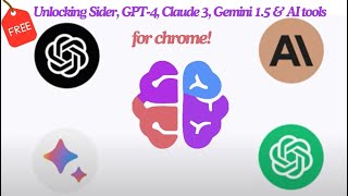 Unlocking Sider GPT4 Claude 3 Gemini 15 amp AI Tools for Chrome [upl. by Aicargatla]