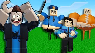 Escape Barry Cops Prison  ROBLOX  Nag masungit na pulis [upl. by Nwahsir]