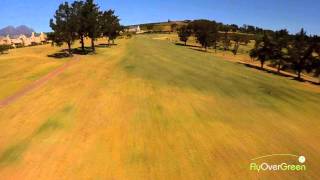 Devonvale Golf And Wine Estate  drone aerial video  Devonvale  Hole01 [upl. by Ehcropal]