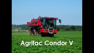 Agrifac  Condor V  Spraying  Potatos [upl. by Akiner]