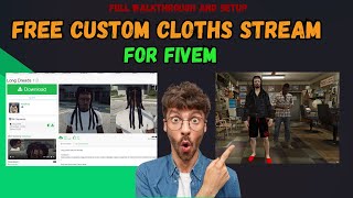 How To Make or Convert Custom Clothing For FiveM UPDATED 2024  GTA 5 MODS  Free Cloth for FiveM [upl. by Akino15]