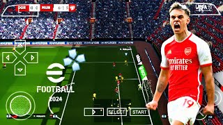 PES 2024 PPSSPP FULL TRANSFER 🔥🔥🔥 [upl. by Yaral130]