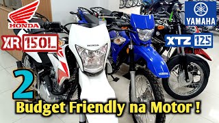 Budget friendly na Motor pang Off road  Honda XR150L vs Yamaha XTZ 125  Price update CRISRIDE [upl. by Jola]