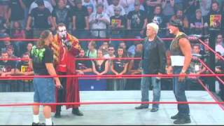 Sting confronts Hulk Hogan amp ATTACKS Eric Bischoff  TNA Wrestling [upl. by Atlee821]