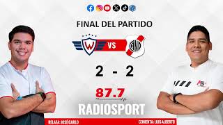 RadioSport EN VIVOWilstermann vs NacionalPotosí Fecha 20 TorneoClausura [upl. by Naleek]