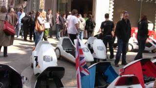 Sinclair C5  C5Alives London Sightseeing Run [upl. by Syah640]