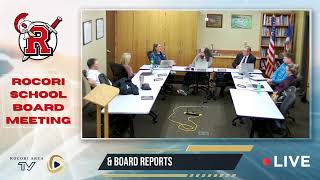 ROCORI School Board Meeting [upl. by Yhtomit]