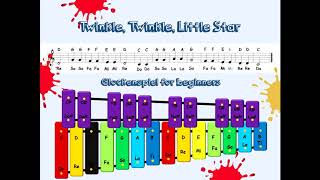 How To Play Twinkle Twinkle Little Star on Xylophone [upl. by Ymer747]