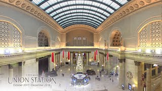 Chicago Union Station Renovation TimeLapse [upl. by Rep]