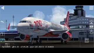 AIRBUS A320 START UP ENGINE AND APU  AEROFLY FS [upl. by Stacee]